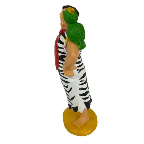 Flintstones Movie Fred With Parrot Collectible Toy Figure Hanna Barbera 1994 - Picture 4 of 6